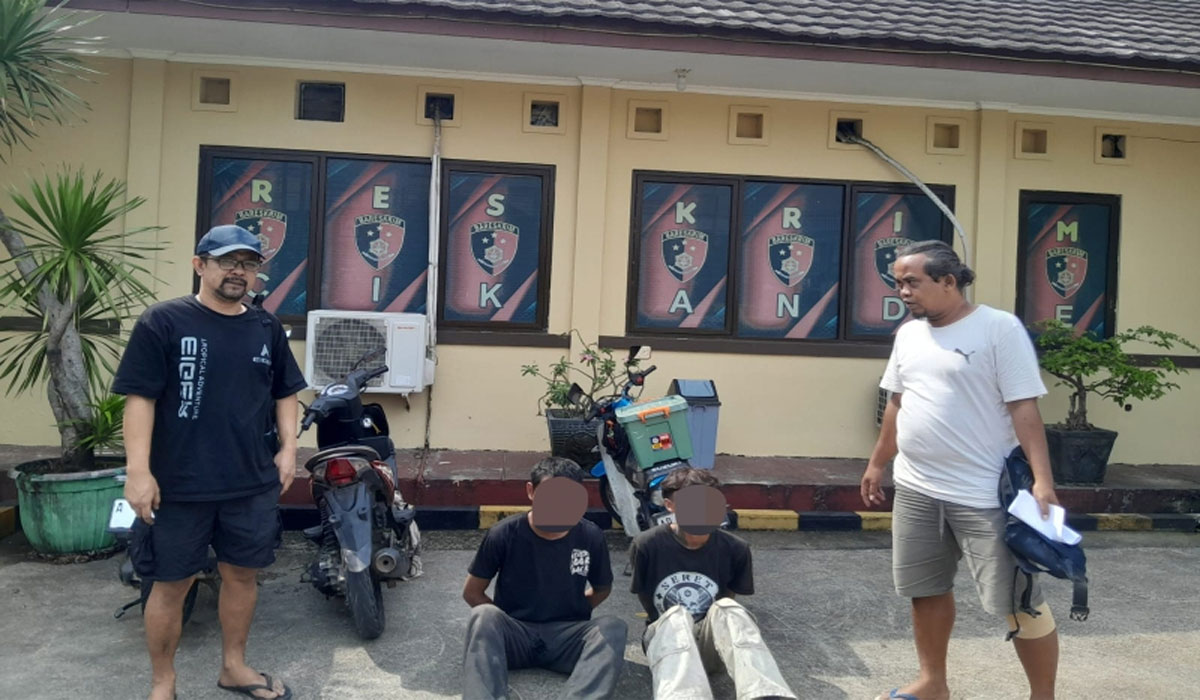 Modus Pengamen di Serang Jual Motor Curian Lewat Internet Terbongkar